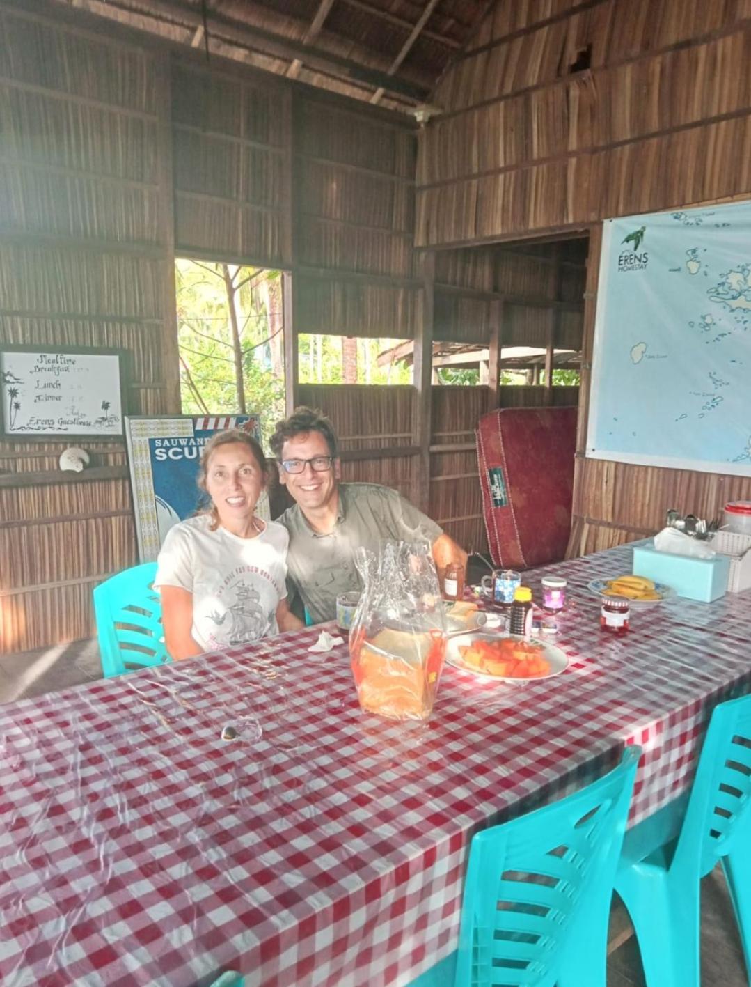 Bruno Raja Ampat Homestay Pulau Mansuar Dış mekan fotoğraf